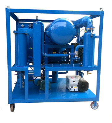 Soğuk çelik malzemesi ve 700KG kapasiteli 3000L/h akış hızı transformatör yağ arıtma makinesi