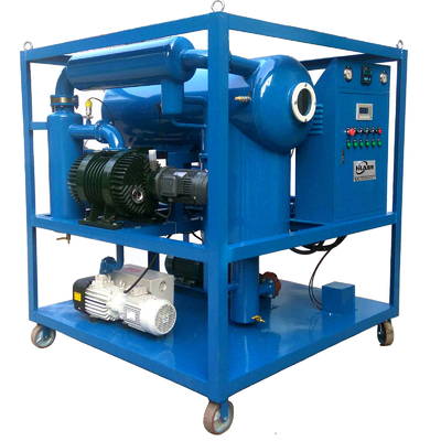 Soğuk çelik malzemesi ve 700KG kapasiteli 3000L/h akış hızı transformatör yağ arıtma makinesi