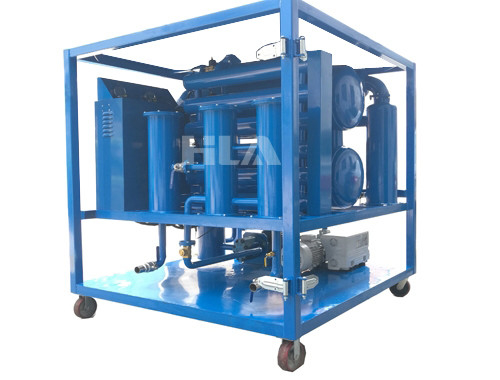 50KW Güç 220V Voltaj 0.04MPa Çalışma Basıncı ile Transformer Yağ Temizleyici Makinesi