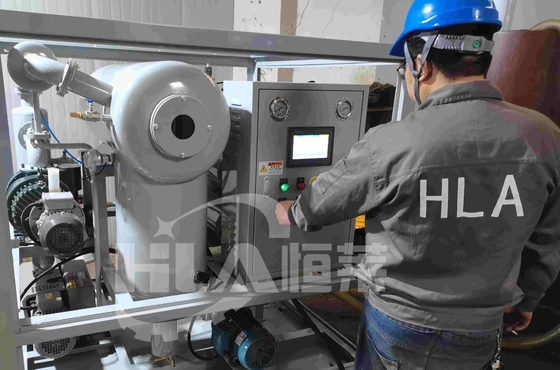 135KW Isıtma Gücü Soğuk Çelik Transformör Yağ Temizleyici