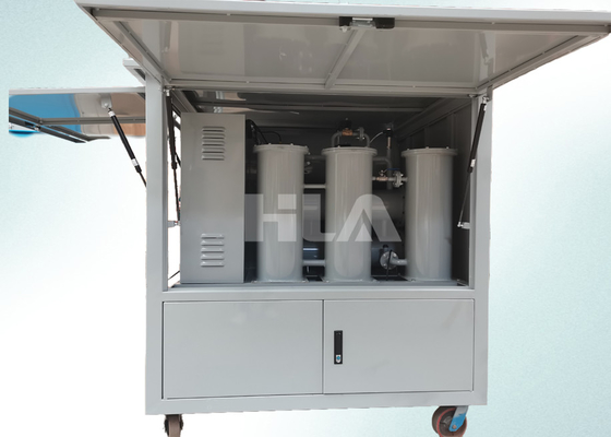 1800-18000 L/h Akış PLC En iyi arıtma için Tam Otomatik Transformör Yağ Filtrasyon Sistemi