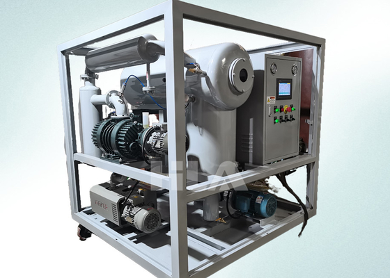 1800-18000 L/h Akış PLC En iyi arıtma için Tam Otomatik Transformör Yağ Filtrasyon Sistemi