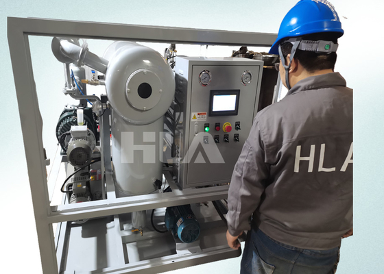 1800-18000 L/h Akış PLC En iyi arıtma için Tam Otomatik Transformör Yağ Filtrasyon Sistemi