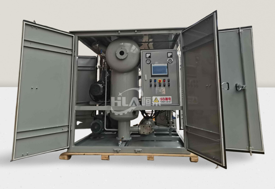 Vakum ısıtma arıtma yöntemi ve su içeriği ≤3ppm ile transformatör yağ arıtma makinesi