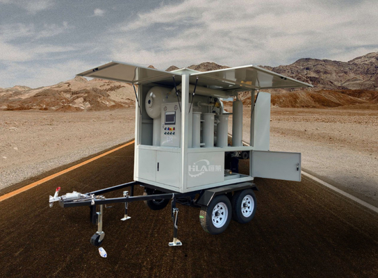 Su geçirmez katsayısı IP65 48KW ısıtıcı gücü olan Transformer Yağ Temizleyici Makinesi