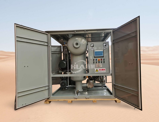Su geçirmez katsayısı IP65 48KW ısıtıcı gücü olan Transformer Yağ Temizleyici Makinesi