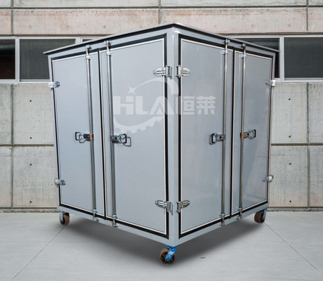 Su geçirmez katsayısı IP65 48KW ısıtıcı gücü olan Transformer Yağ Temizleyici Makinesi