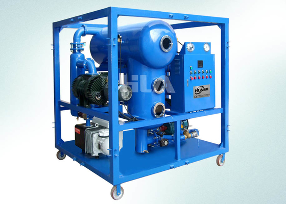 Yüksek Akış Hızlı Transformatör Yağı Arıtma Makinesi 600-18000L/saat İsteğe Bağlı Mobil Römork ve Voltaj 220V/380V/400V