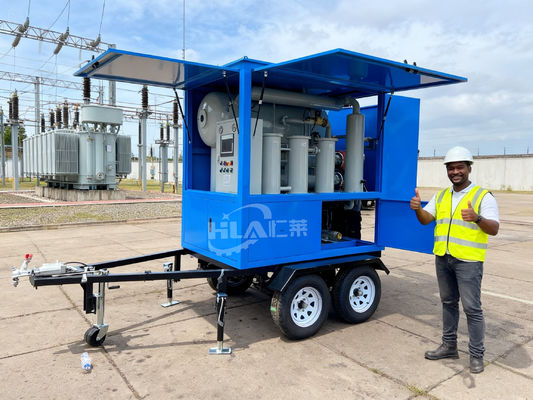 Endüstriyel Uygulamalar için Mobil Yağ Temizleyicisinin Su Arıtma Makinesi