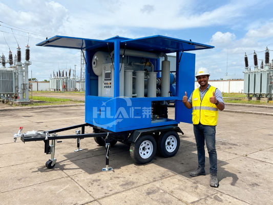 Otomatik Manuel Çalışma Mobil Yağ Arıtma Cihazı, %99,5 ve 1 Mikron Filtreleme Hassasiyetinde Partikül Filtreleme