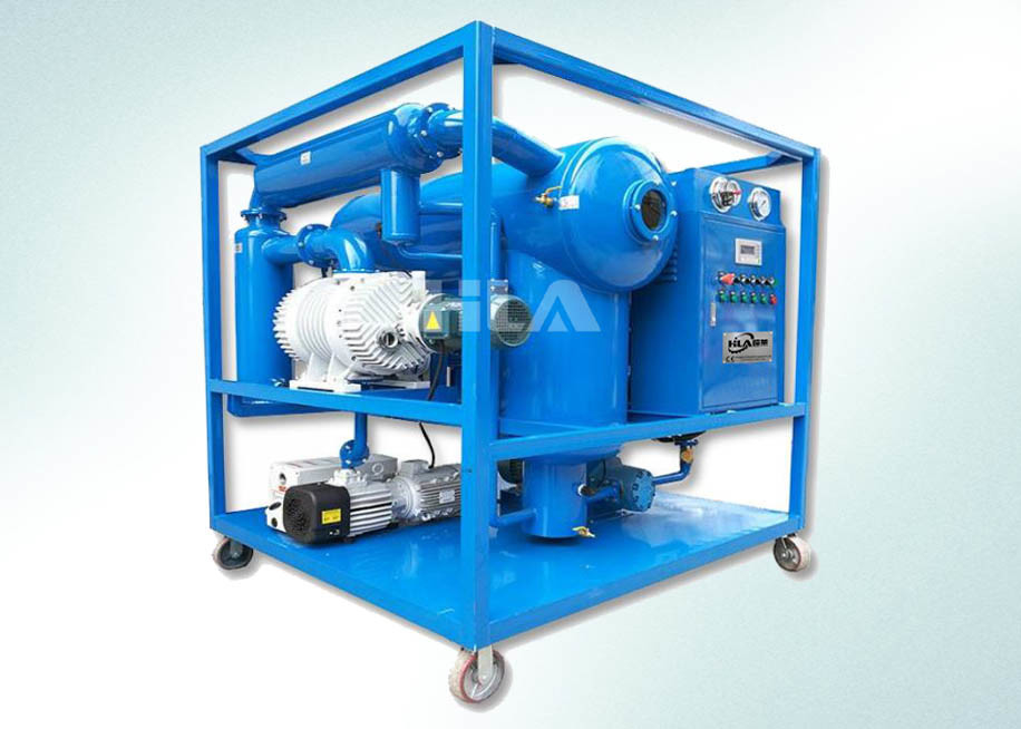 50KW Güç 220V Voltaj 0.04MPa Çalışma Basıncı ile Transformer Yağ Temizleyici Makinesi