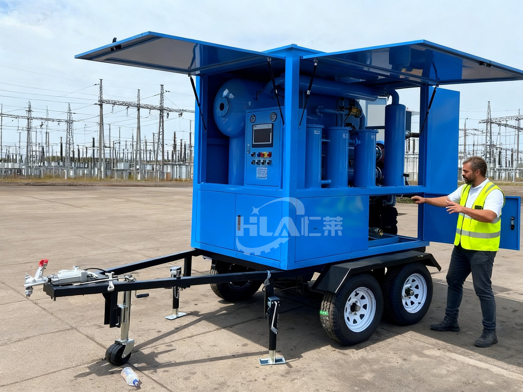 Mobil Yağ Temizleyicisinin Kompakt ve Dayanıklı Ekipmanı ≤0.4 Mpa Vakum Seviyesi -0.06-0.099 Mpa