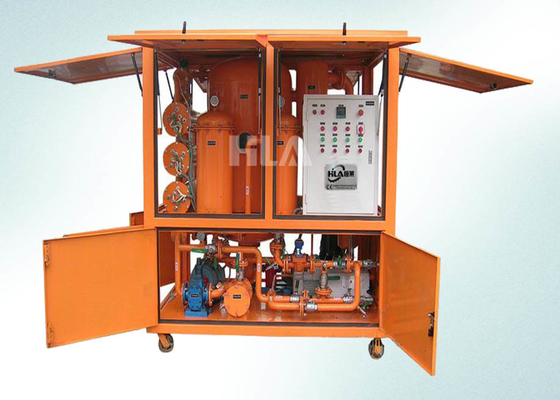 Vakum Trafo Mobil Yağ Arıtma Tesisi / Yalıtım Yağı Taşınabilir Yağ Arıtma