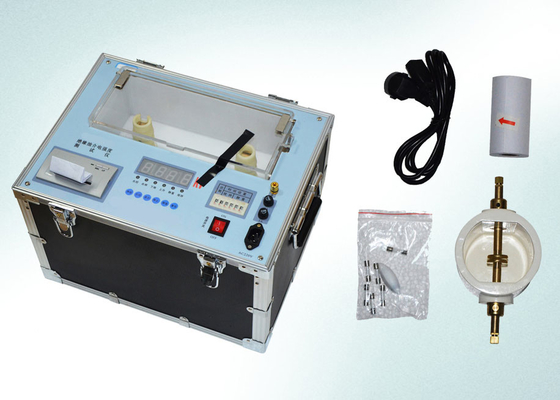 ZJY İzolasyon Yağı Dielektrik Mukavemet Test Cihazları 80KV / 100KV Hafif
