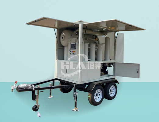 Vakum ısıtma arıtma yöntemi ve su içeriği ≤3ppm ile transformatör yağ arıtma makinesi